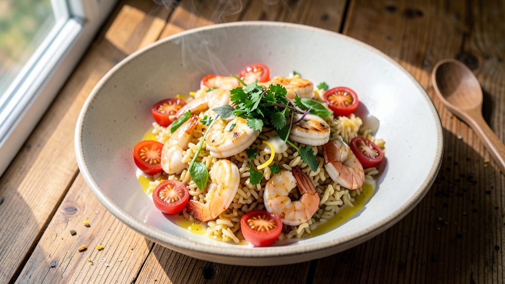 Barefoot Contessa Shrimp and Orzo Salad Recipe: Bright Lemon-Herb Pasta With Juicy Shrimp
