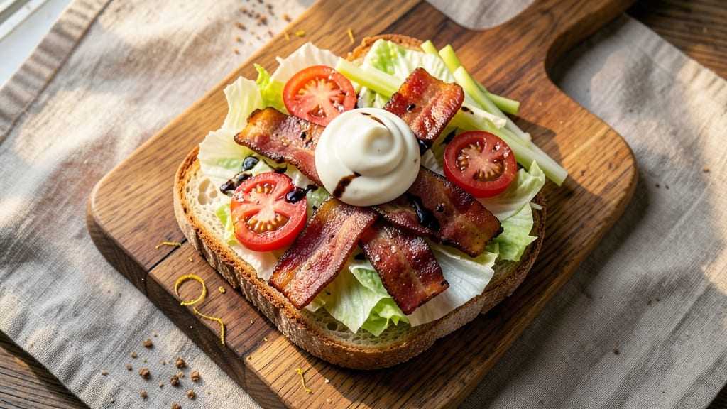 BLT Wedge Salad Recipe: Smoky Bacon, Crisp Celery Crowns, and Creamy Herb Magic