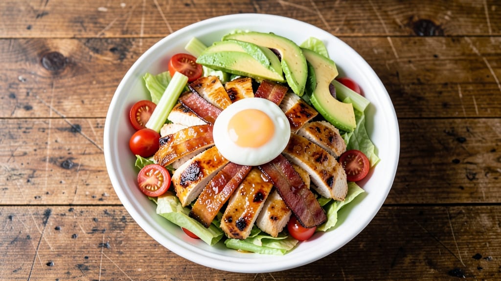 BBQ Chicken Cobb Salad Recipe: Smoky Grilled Chicken Meets Crisp Celery Crowns