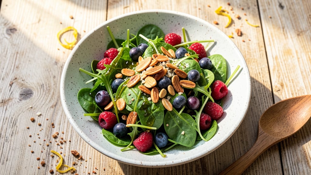 Antioxidant-Packed Salad Recipe: Vibrant Greens and Superfood Powerhouse