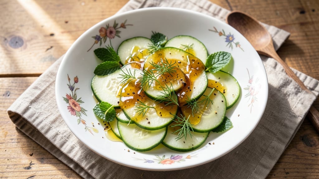 Cucumber Salad Recipe With Honey: Sweet-Tart Balance in 15 Minutes