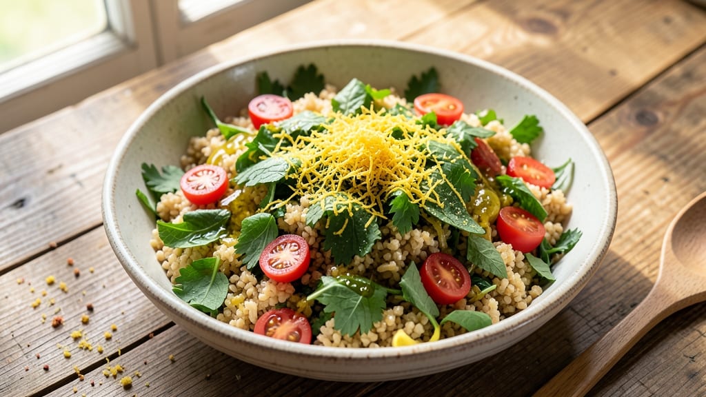 Authentic Lebanese Tabbouleh Salad Recipe: Bright Parsley and Lemon Zest Perfection