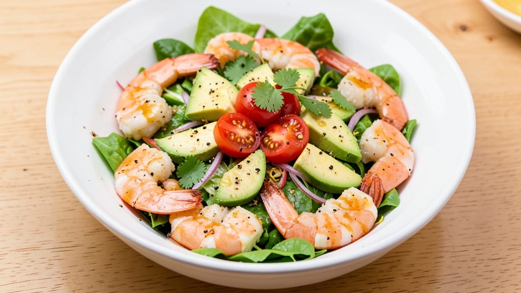 Applebee's California Shrimp Salad Recipe: Zesty Lime Dressing and Buttery Shrimp Bites