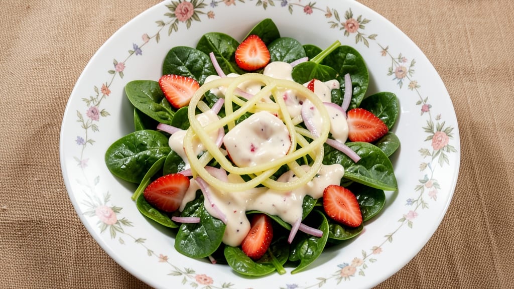 Applebee's Spinach Strawberry Salad Recipe: Sweet-Tart Balance With Crisp Celery Crowns