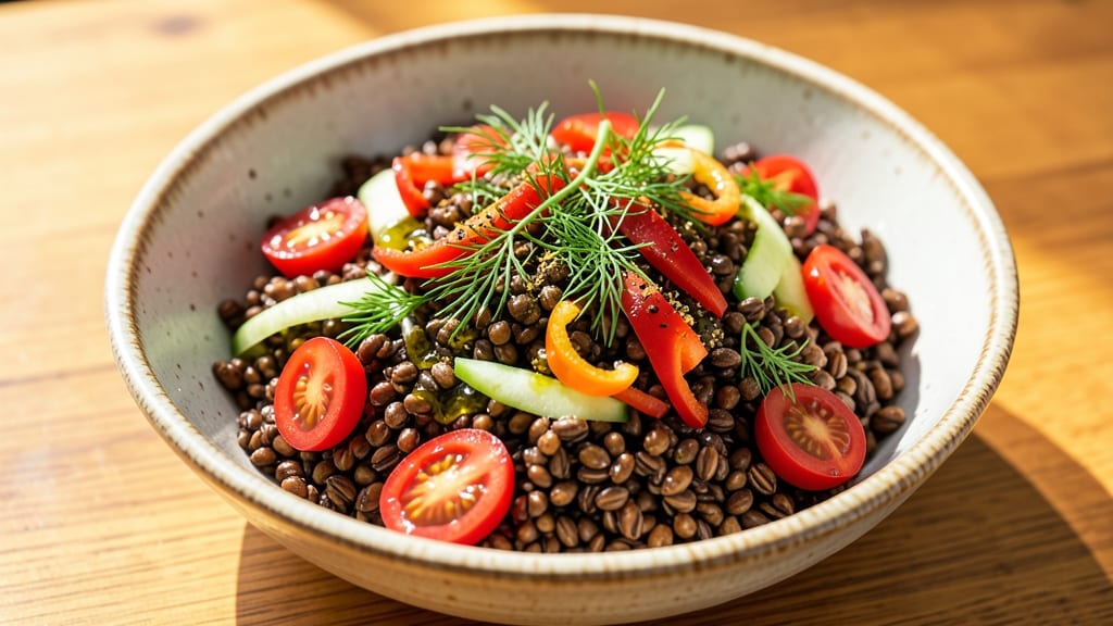 Black Barley Salad Recipe: Earthy Nuttiness Meets Bright Herb Freshness