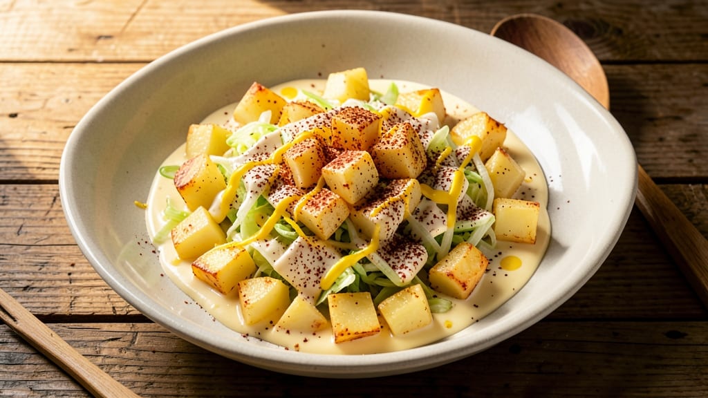 Aussie Potato Salad Recipe: Smoky Paprika and Mustard Twist With Crisp Celery Crowns