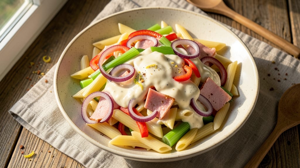 Basic Pasta Salad Recipe With Mayo: Cool, Creamy Crowd-Pleaser for Potlucks