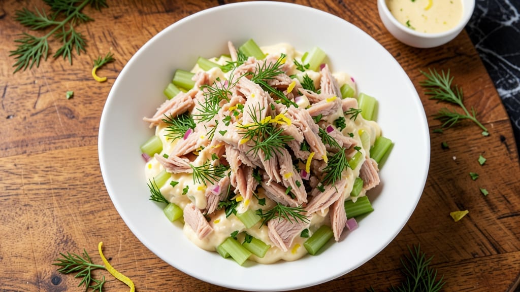 Antone's Tuna Salad Recipe: Herb-Infused Mayo With Crunchy Celery Bites