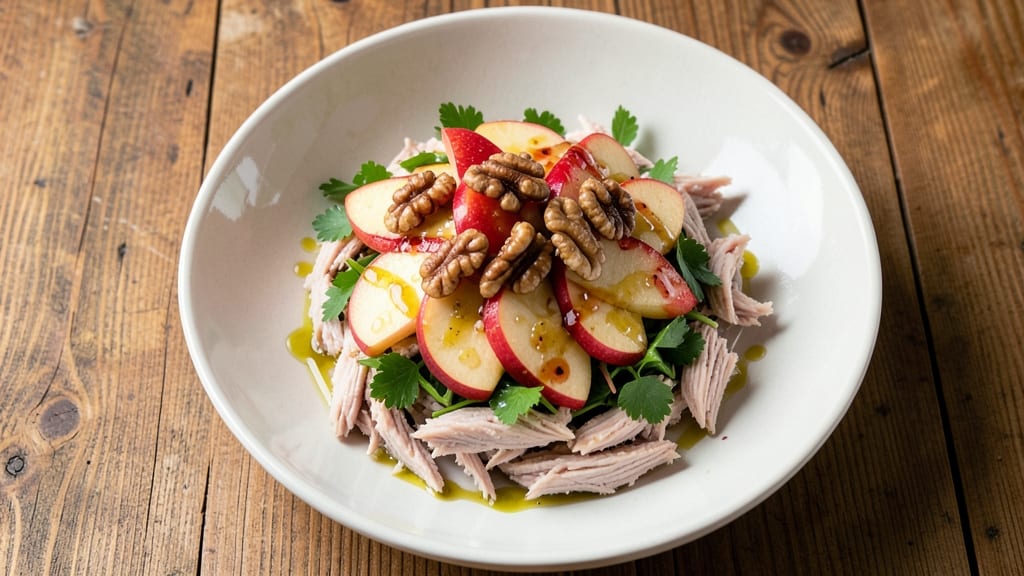 Apple Walnut Tuna Salad Recipe: Crunchy Nutty Bite With Zero Mayo