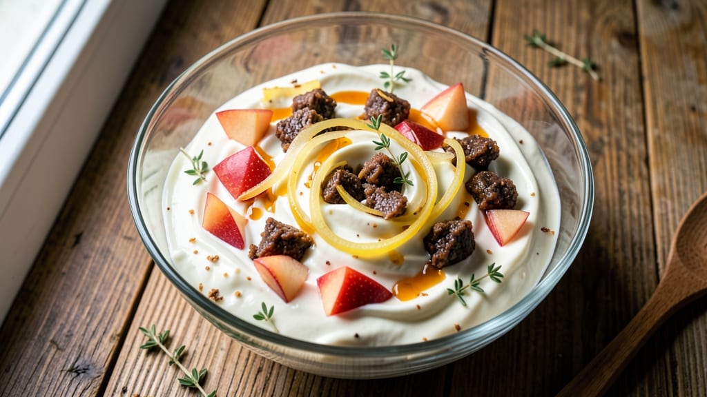 Apple Gorgonzola Salad Dressing Recipe: Rich Blue Cheese Tang With Caramelized Onion Depth
