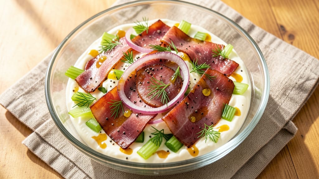 Canned Ham Salad Recipe: Sweet Glaze and Celery Crunch Fusion