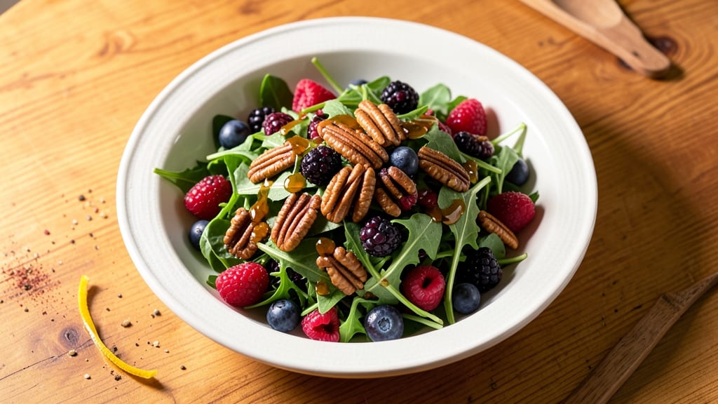 Berry Pecan Salad Recipe: Sweet-Tart Balance in 15 Minutes