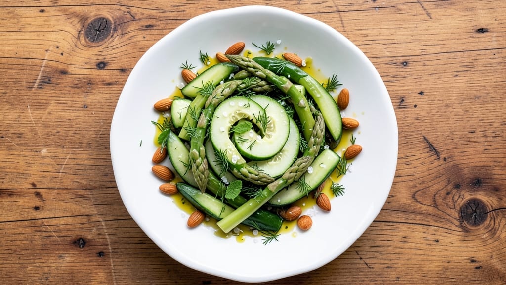 Asparagus and Cucumber Salad Recipe: Crisp, Bright, and Herb-Infused Spring Bite