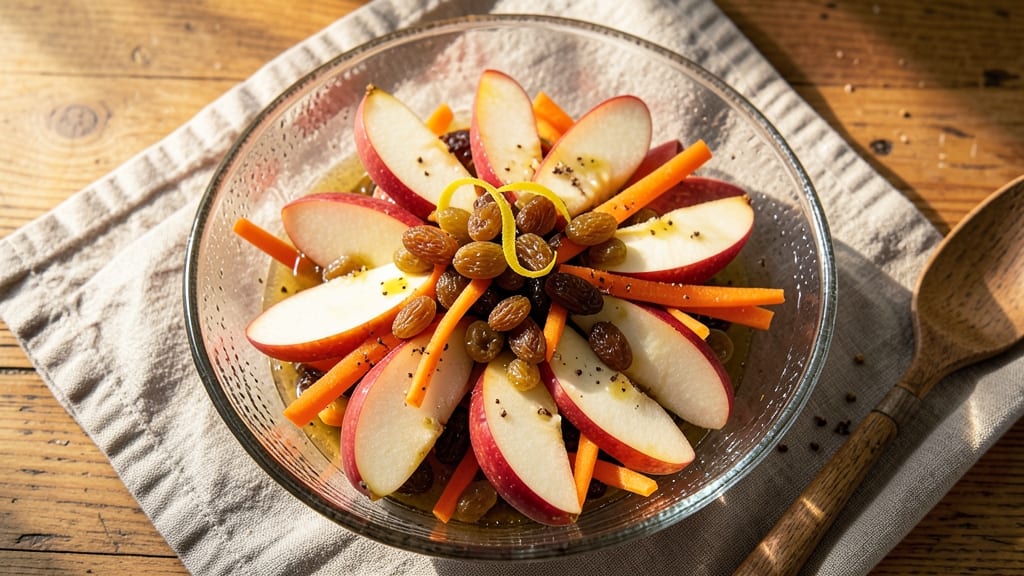 Apple Carrot Raisin Salad Recipe: Sweet-Tart Bite With Warm Spices