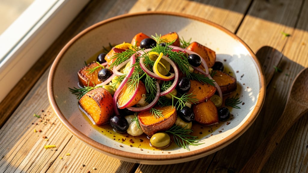 Balkan Potato Salad Recipe: Smoky Paprika and Dill With Crisp Edges