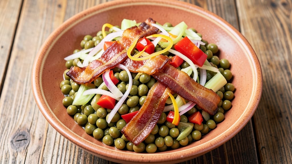 Trisha Yearwood's Black Eyed Peas Salad Recipe: Southern-Inspired Comfort with Pungent Onion Zing
