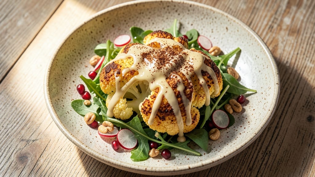 Best Cauliflower Salad Recipe Ever: Roasted Florets and Smoky Tahini Vinaigrette