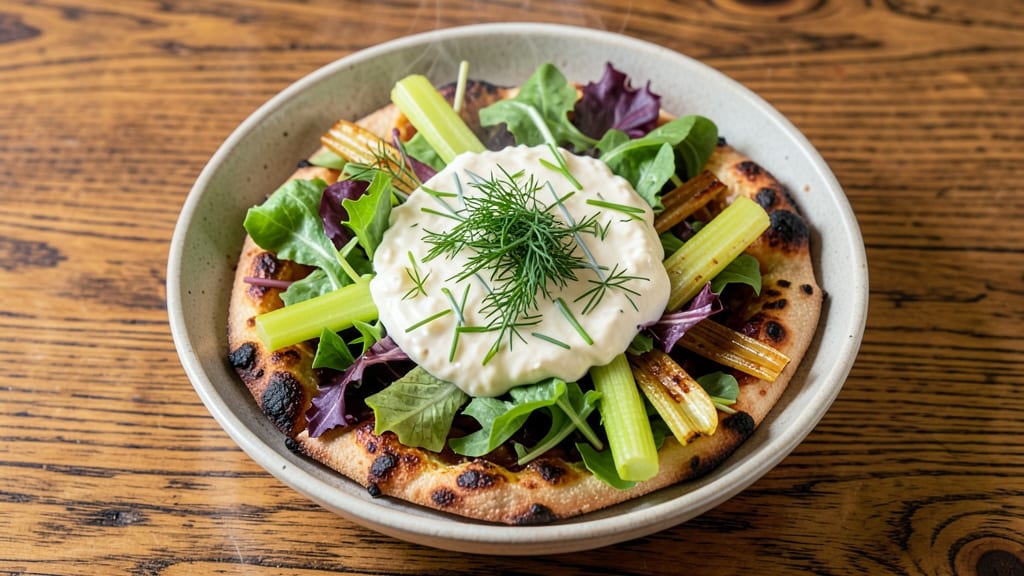 Anthony's Coal-Fired Pizza Salad Recipe: Smoky Herb Cream Cheese Meets Crisp Celery Crowns