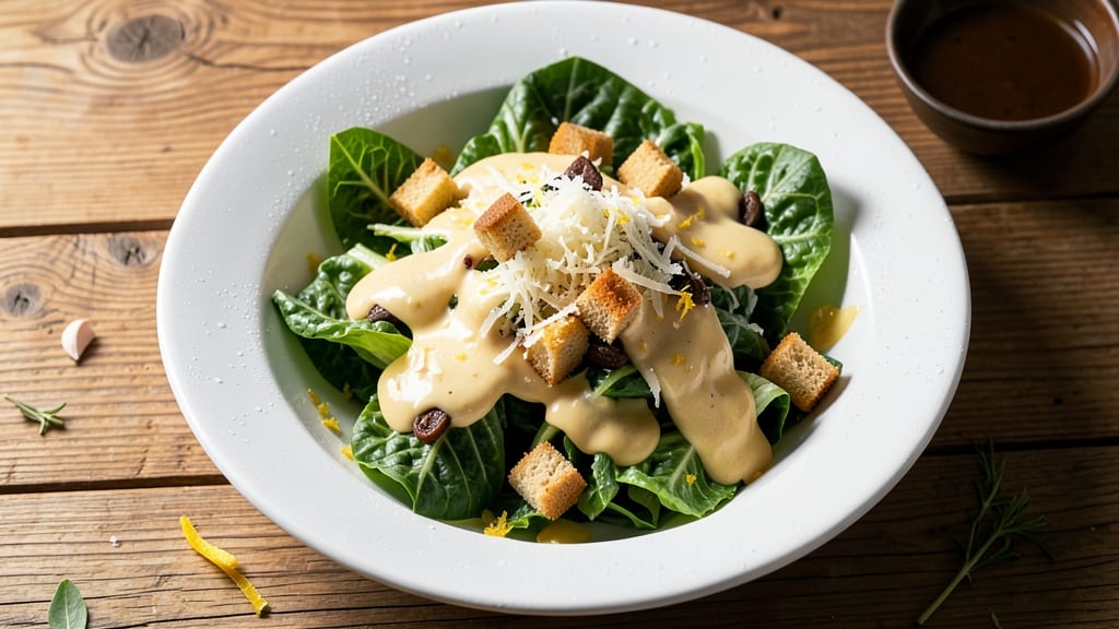 Once Upon A Chef's Caesar Salad Recipe: Smoky Parmesan Crunch With Almond-Topped Croutons