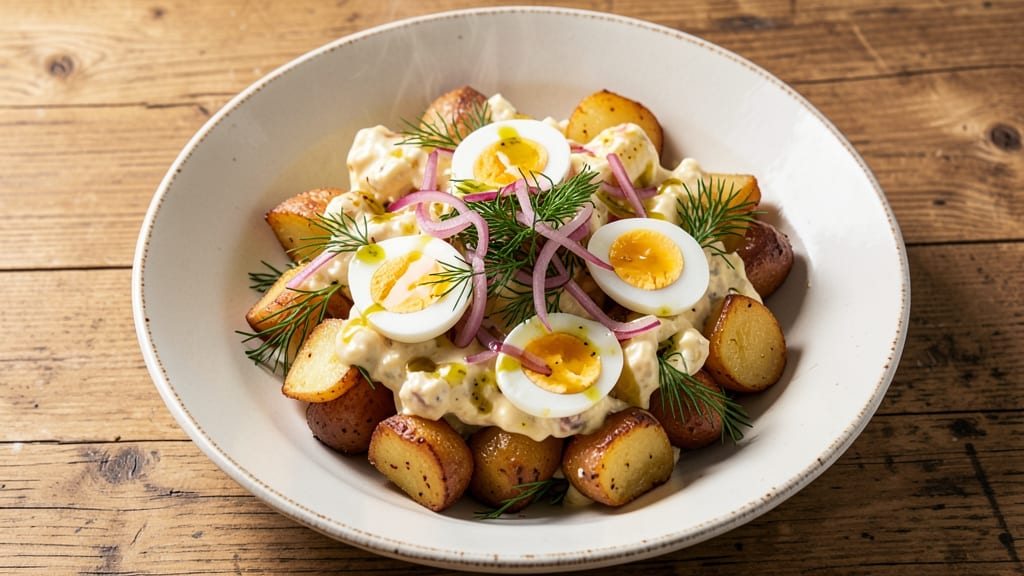 Joey's Warm Potato Salad Recipe: Reddit's Cozy, Crisp-Crowned Crowd Pleaser