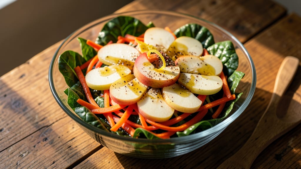 Cabbage, Carrot, and Apple Salad Recipe: Sweet-Tart Crunch Without Dressing Overload