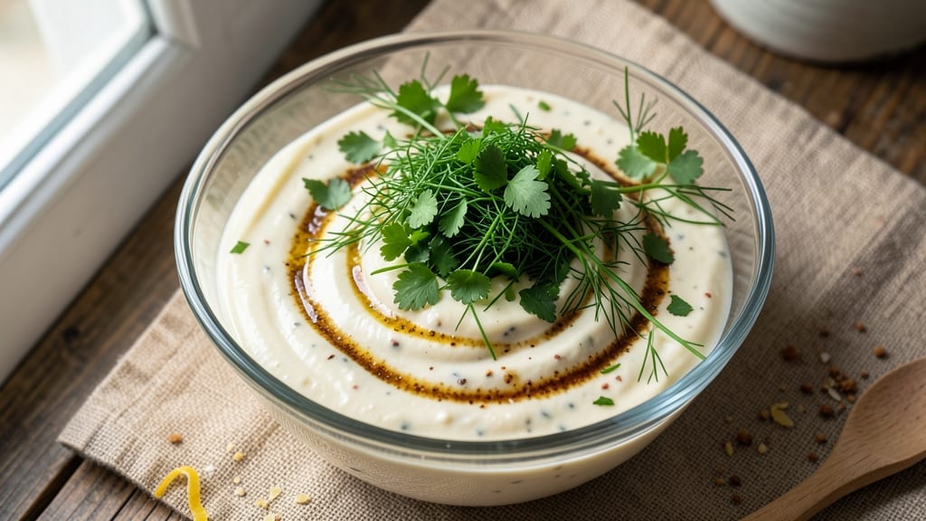 Provino's Salad Dressing Recipe: Celery Crown Crunch Meets Herb Cream Cheese Twist