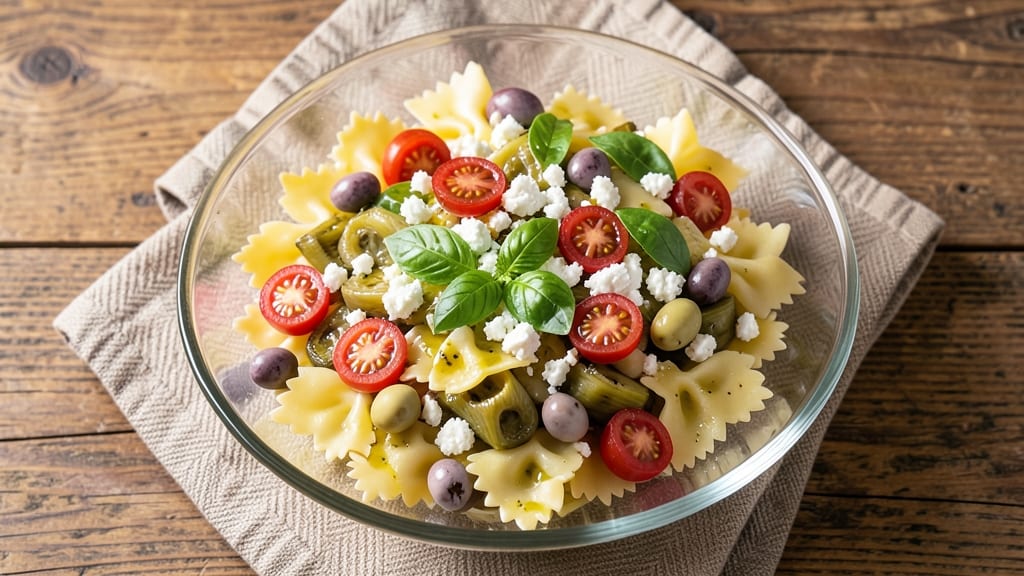 Italian Pasta Salad Recipe With Artichoke Hearts: Bright, Herby Bites Packed With Mediterranean Flavor