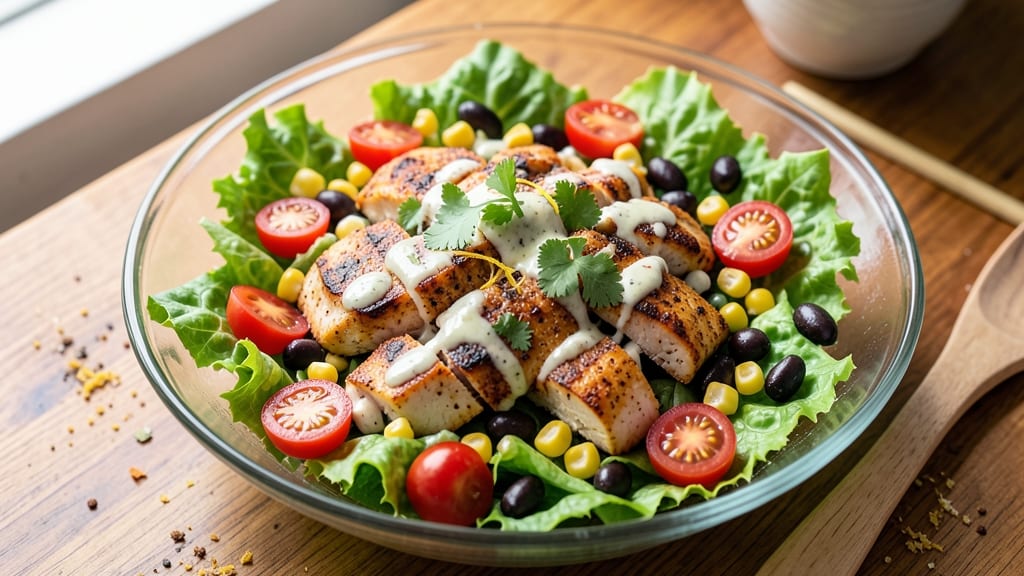 Applebee's Fiesta Chicken Chopped Salad Recipe: Smoky Chipotle Ranch Meets Crispy Tortilla Bites