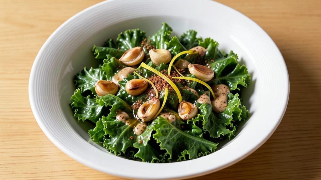 Bobby Flay's Kale Salad Recipe: Crispy-Shredded Kale With Smoky Tahini Dressing