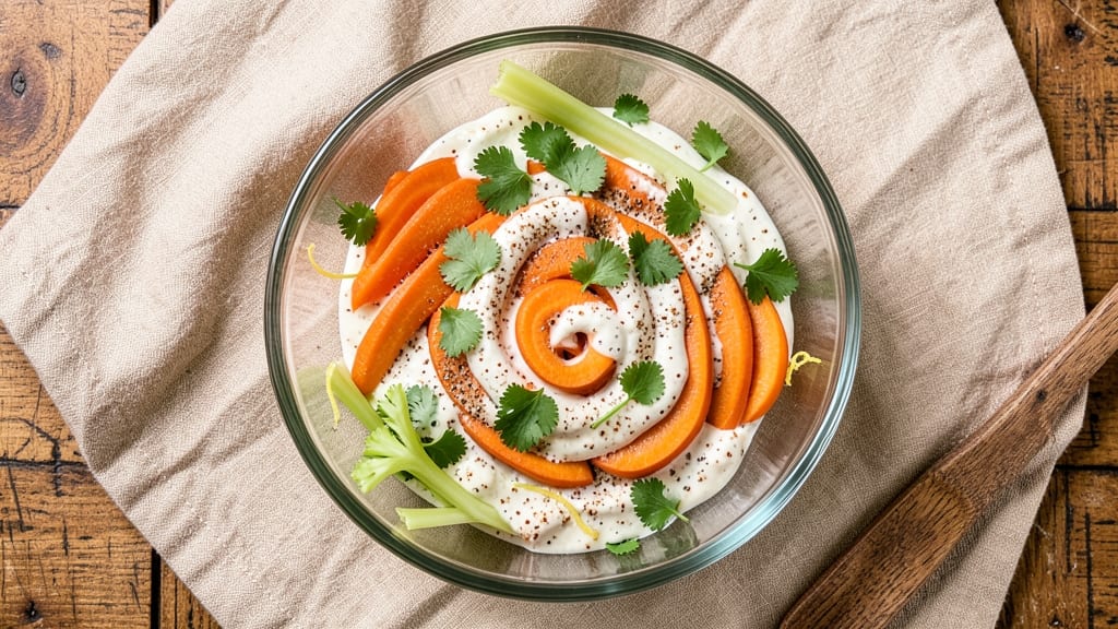 Bombay Carrot Salad Recipe: Spiced Yogurt Creaminess with Crunchy Celery Crowns
