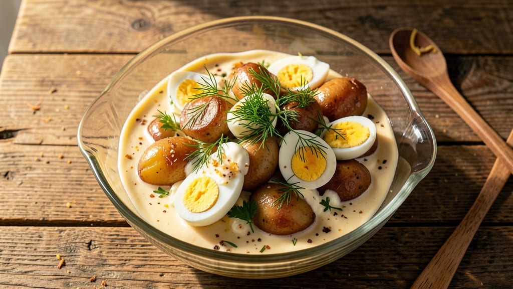American Style Potato Salad Recipe: Bold Mustard and Herb Crunch in 30 Minutes