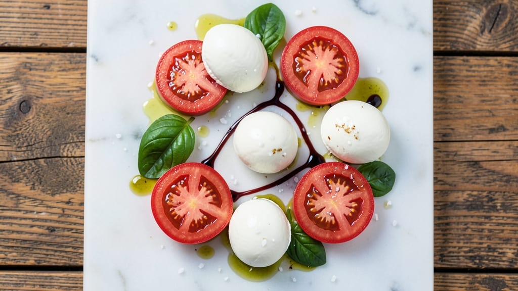 Caprese Salad Recipe With Mozzarella Balls: Fresh Tomato, Basil, and Creamy Burst in Minutes